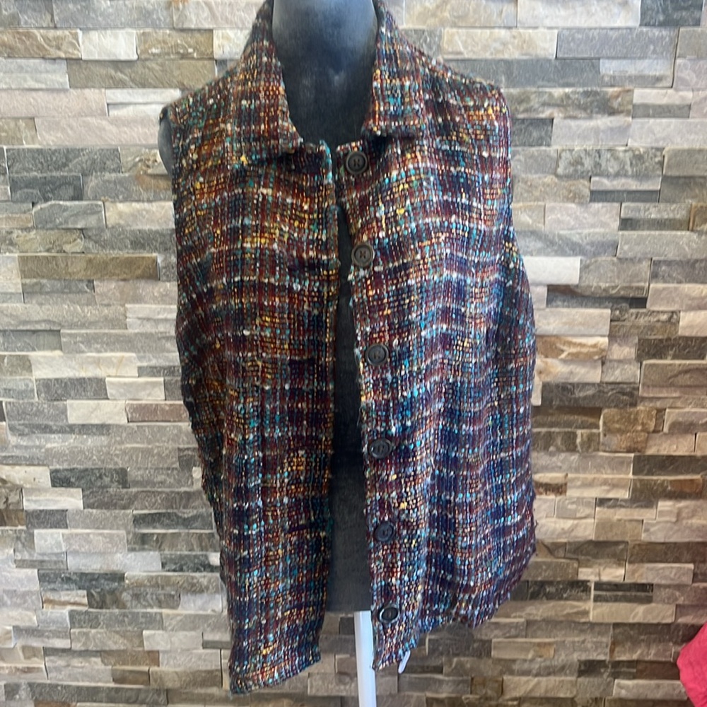 C.J. Bank Colorful Tweed Jacket by Christopher & Banks